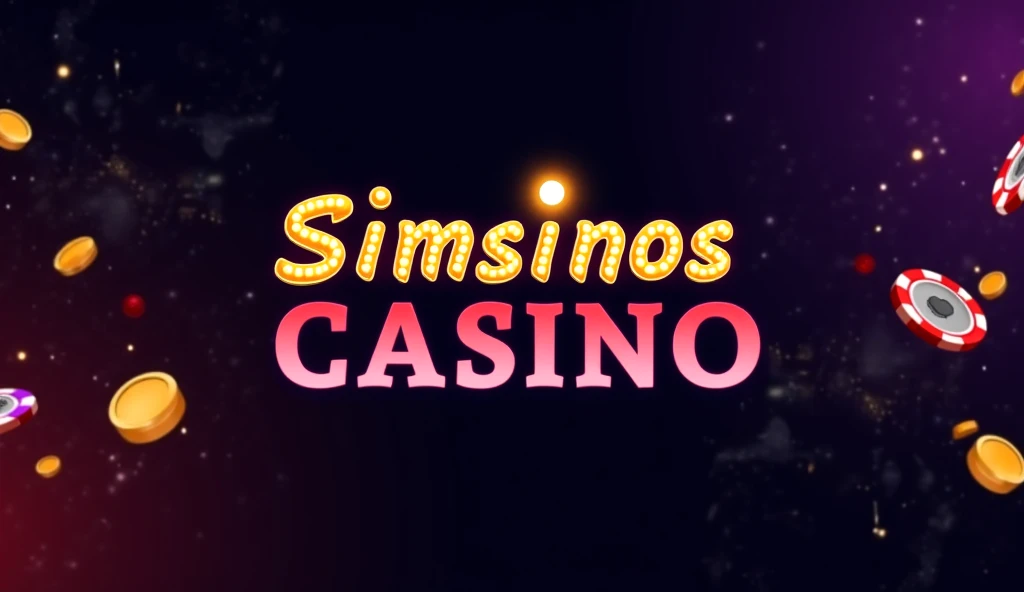 Bannière Simsinos Casino - Bonus de bienvenue 2026